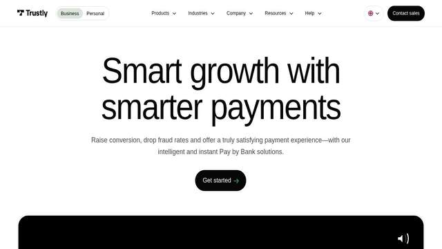 Trustly Bet casino screenshot